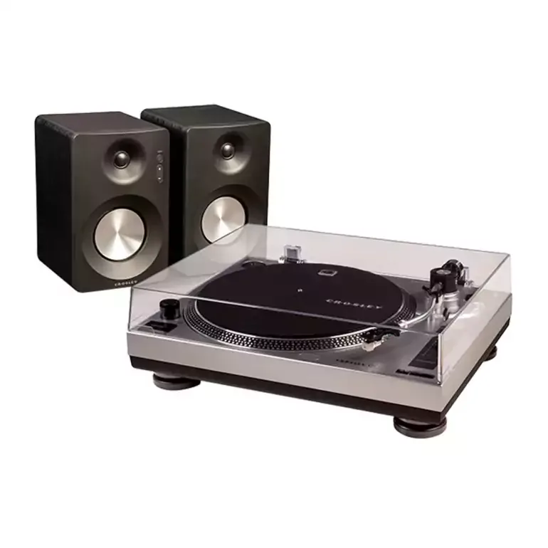 Вінілова музична система Crosley K100 з програвачем та колонками
