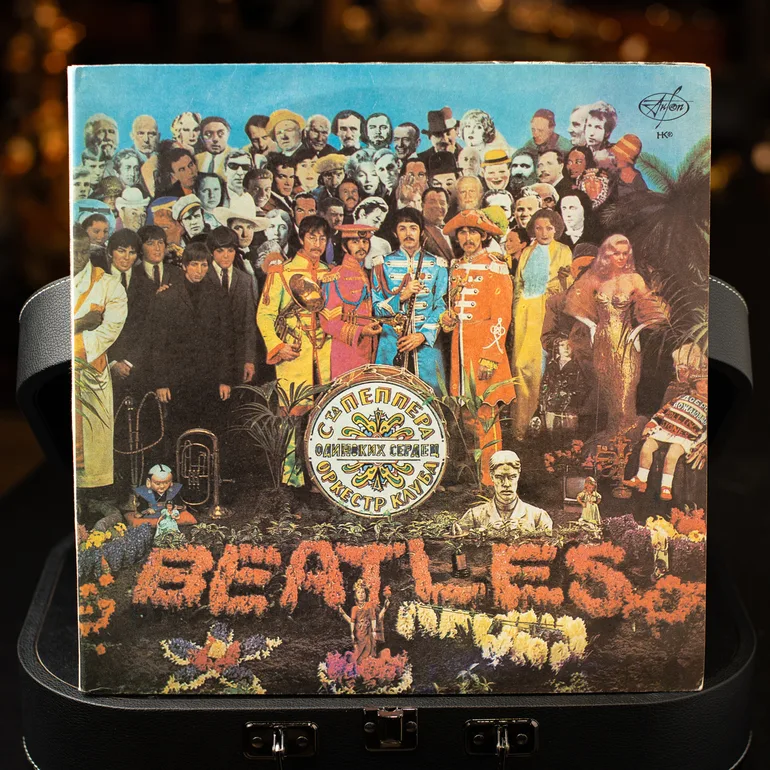 Вінтажний вініл: платівка Beatles — класичний альбом