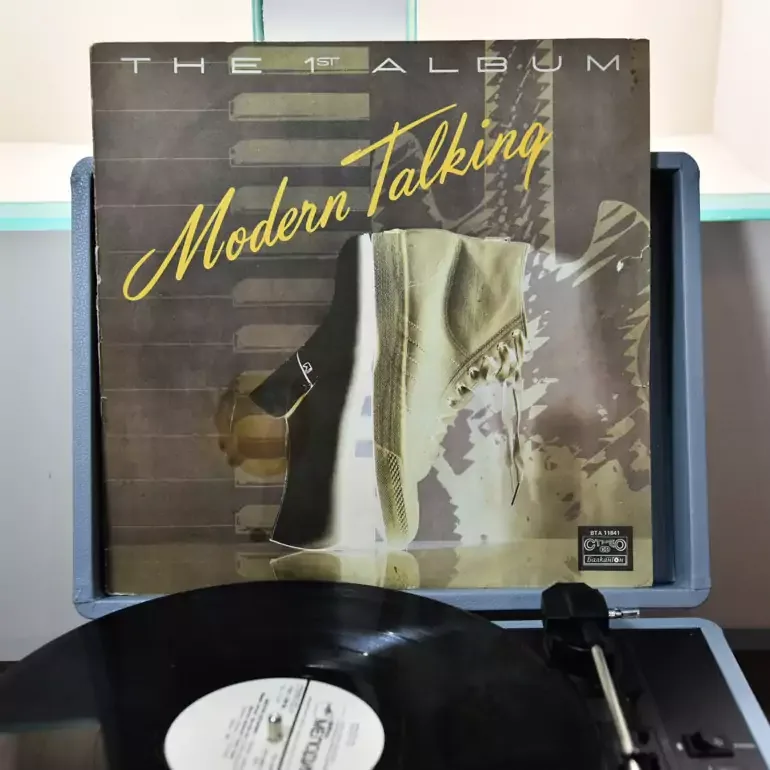 Виниловая пластинка Modern Talking «The 1st Album» — болгарское издание
