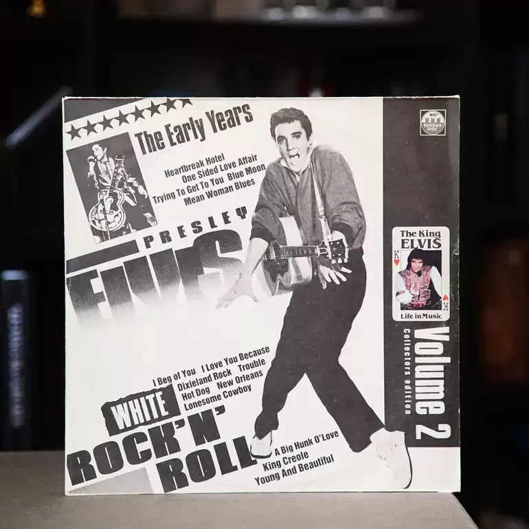 Виниловая пластинка Elvis Presley White Rock'n'Roll (1992 г.)