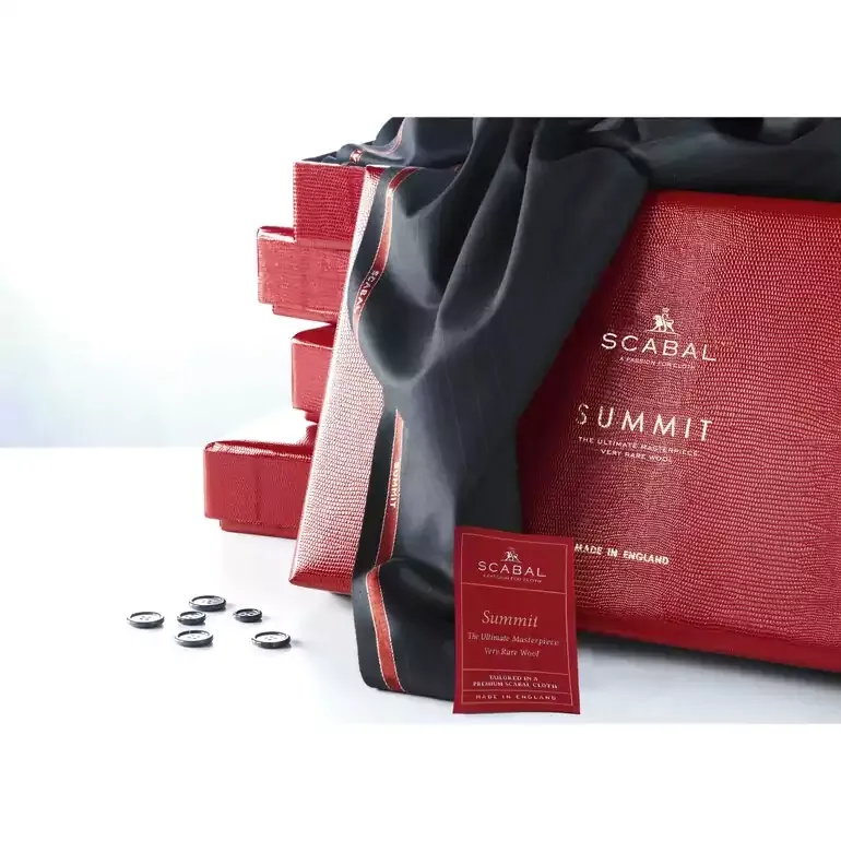 Елітна тканина Summit від Scabal — вовна Super 250'S