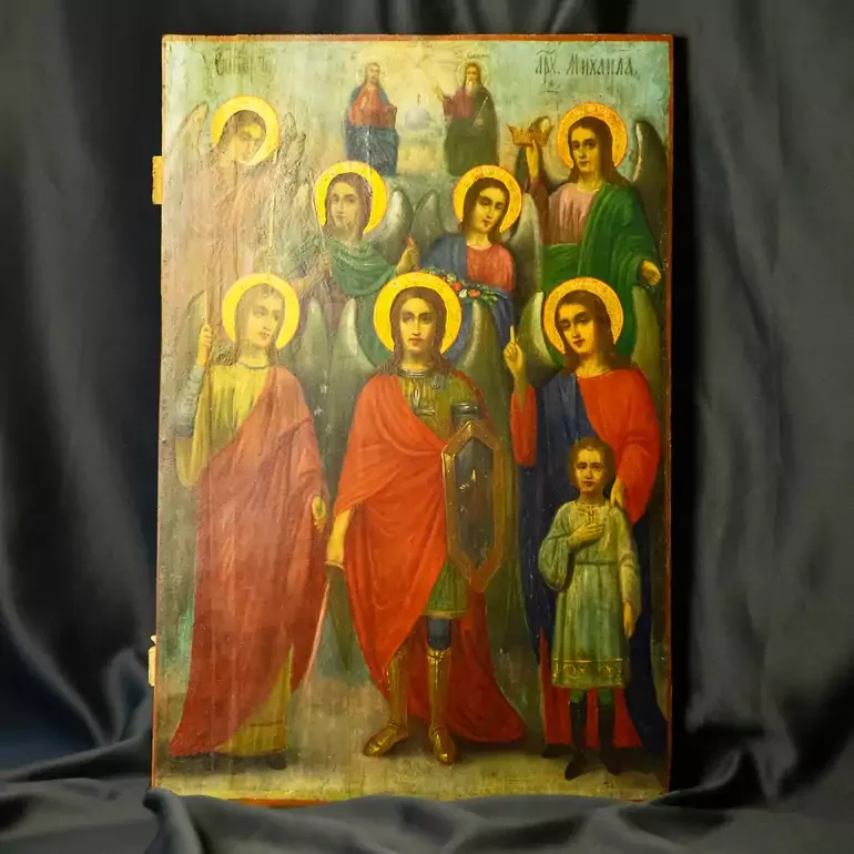 Икона «Собор Архангела Михаила», конец XIX столетия
