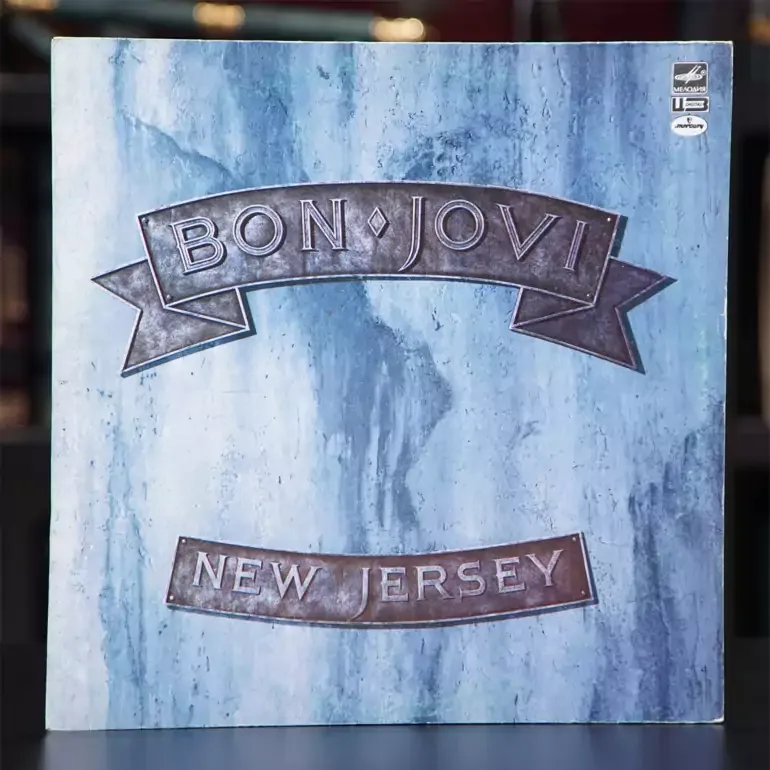 Виниловая пластинка Bon Jovi — альбом New Jersey (1988 г.)
