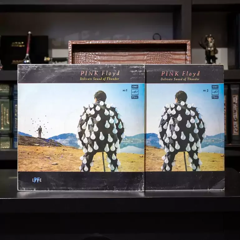 Delicate Sound of Thunder — концертний альбом Pink Floyd (вініл, 2 LP, 1988)