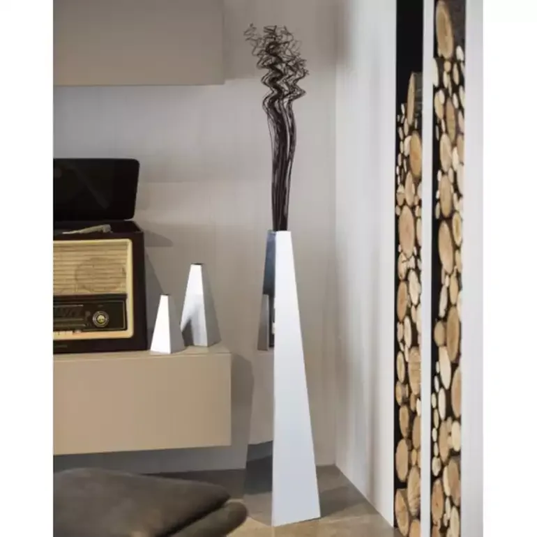 Ваза «Pyramid» от Elleffe Design — напольная ваза из нержавеющей стали 18/10