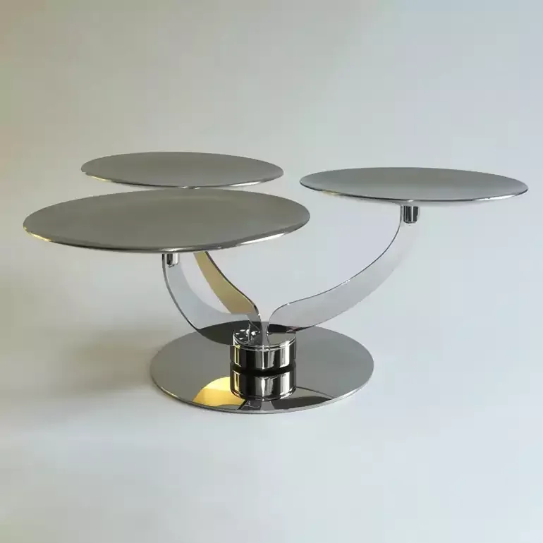 Подставка Silver Stump от Elleffe Design из нержавеющей стали