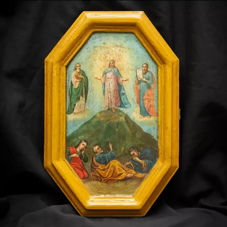 Дерев'яна ікона «Преображення Господнє» (XIX ст.)