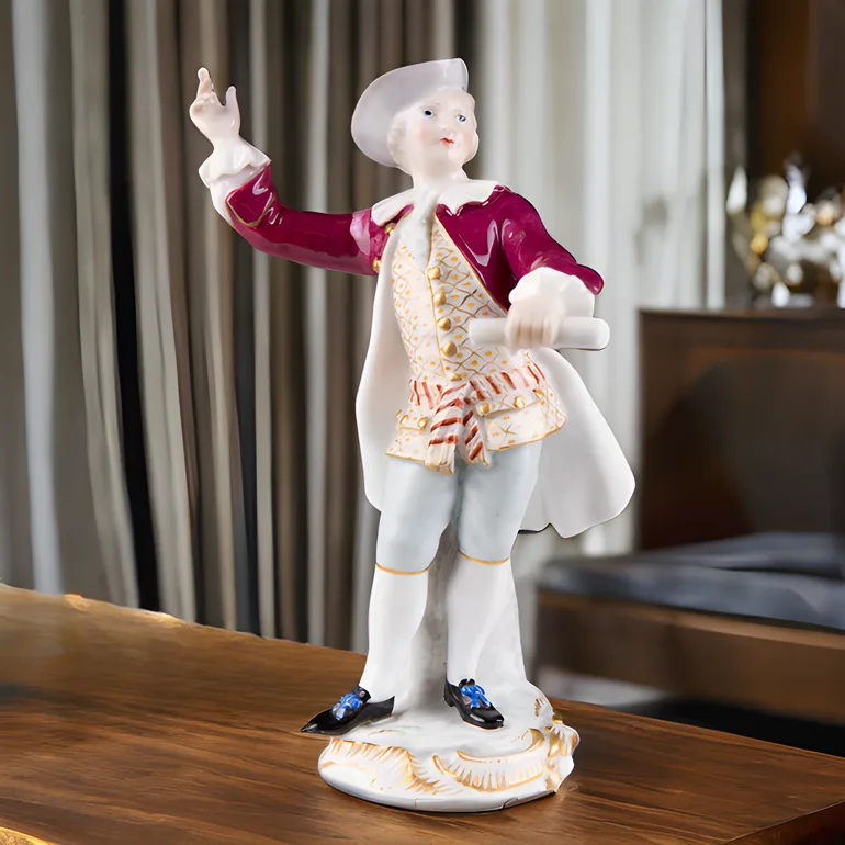 Порцелянова статуетка «Королівський паж» Meissen, 19 століття