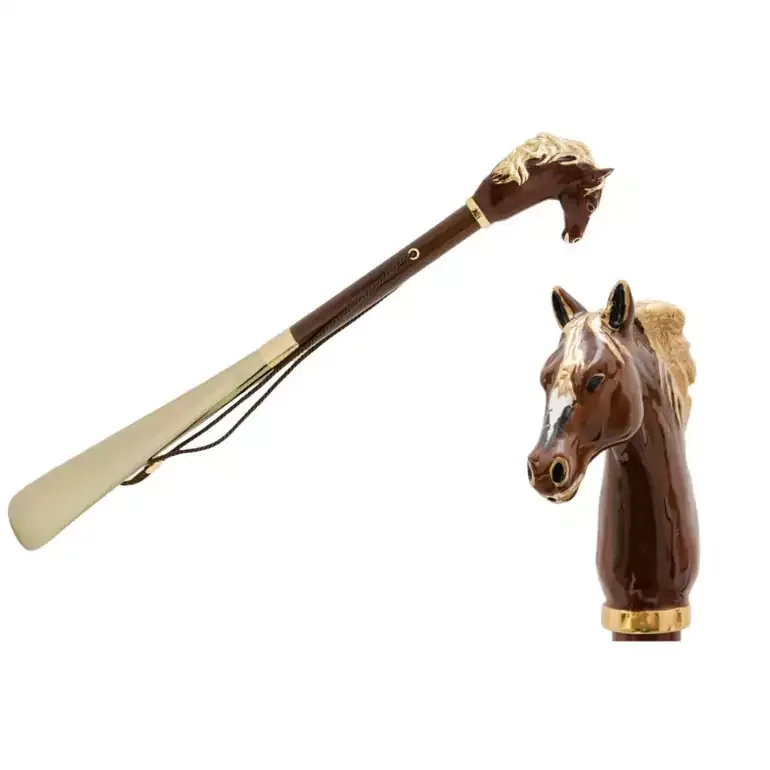 Рожок для обуви «Brown Horse» от Pasotti — Италия, ручная работа
