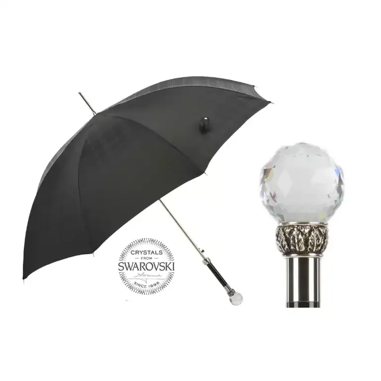 Парасоля Pasotti «Luxurious Umbrella Swarovski» — кристал на руків'ї