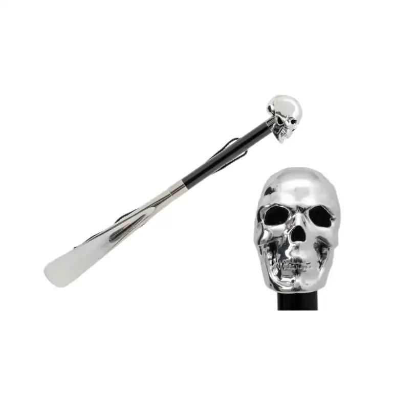 Рожок для обуви "Silver Skull" от итальянского бренда Pasotti