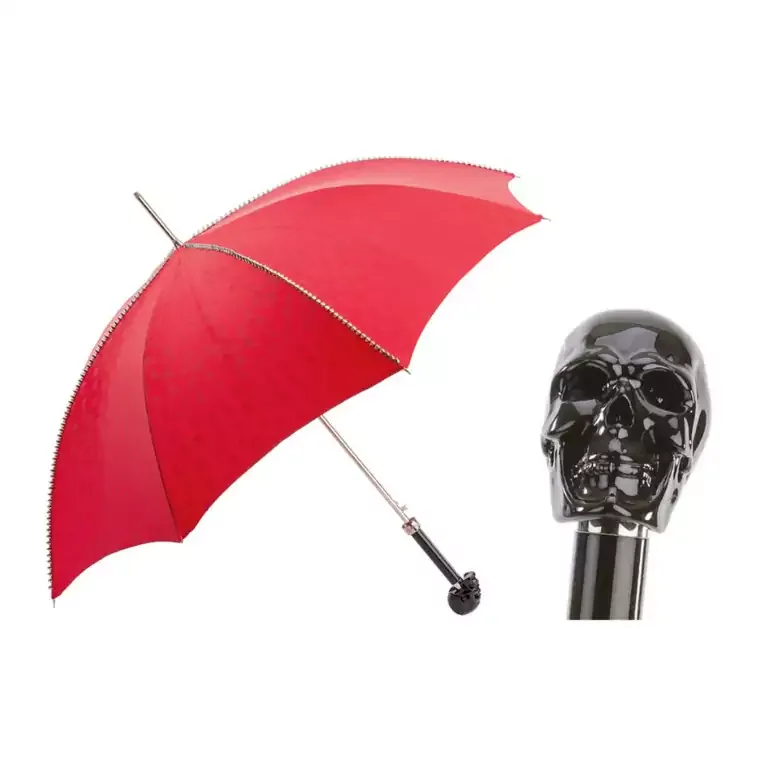 Парасолька-тростина «Red Skull» бренда Pasotti