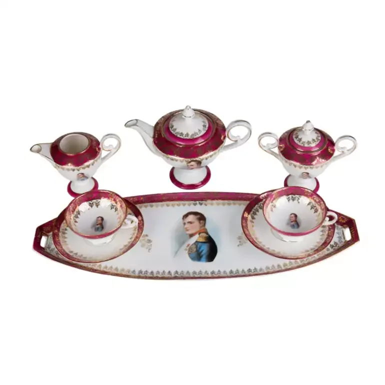 Кавовий сервіз «Napoleon» для двох осіб (Франція, кінець XIX ст.)