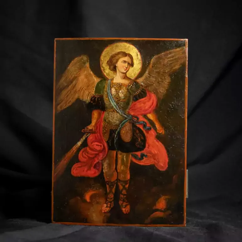 Старовинна ікона "Архістратиг Михайло" XVIII–XIX ст.