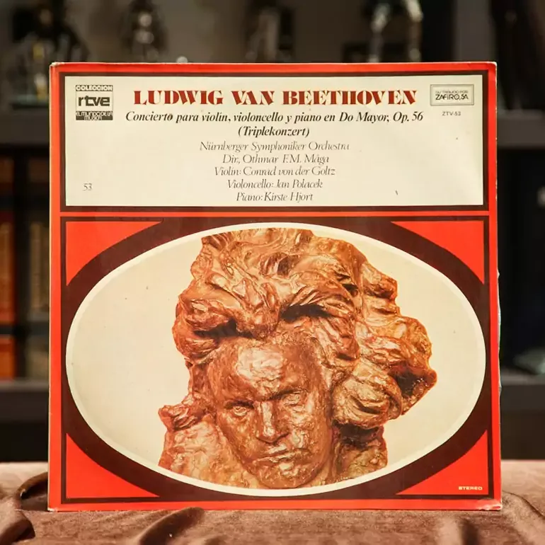 Концерт для скрипки, віолончелі та фортепіано — платівка 1972 року