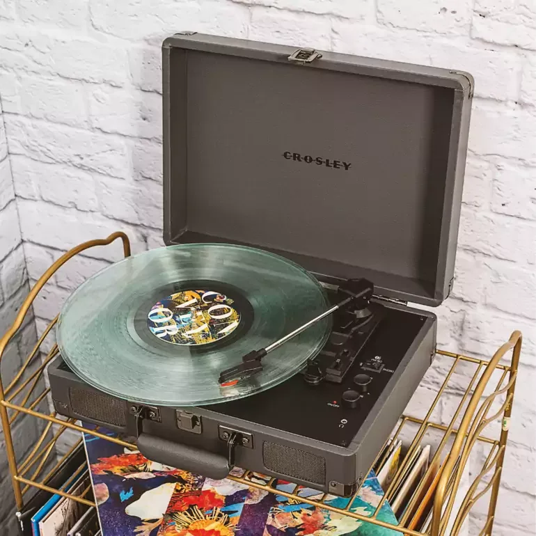 Вініловий програвач Crosley Cruiser Plus with Bluetooth In/Out (Slate)