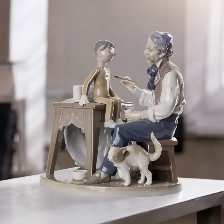 Порцелянова статуетка Lladro «Ляльковий художник»
