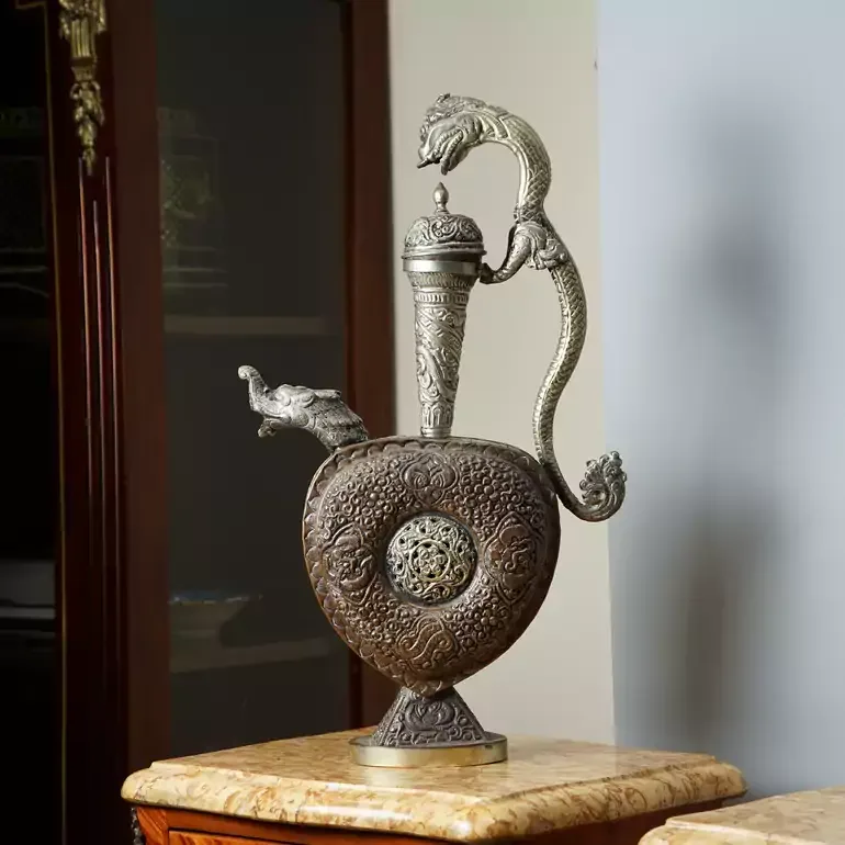 Исламский ритуальный глечик афтоба, Египет, вторая половина XIX века