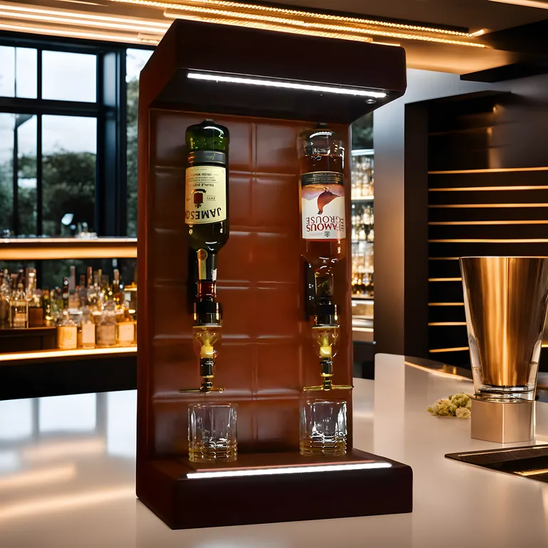 Персональний бар Barman з підсвіткою та італійськими дозаторами