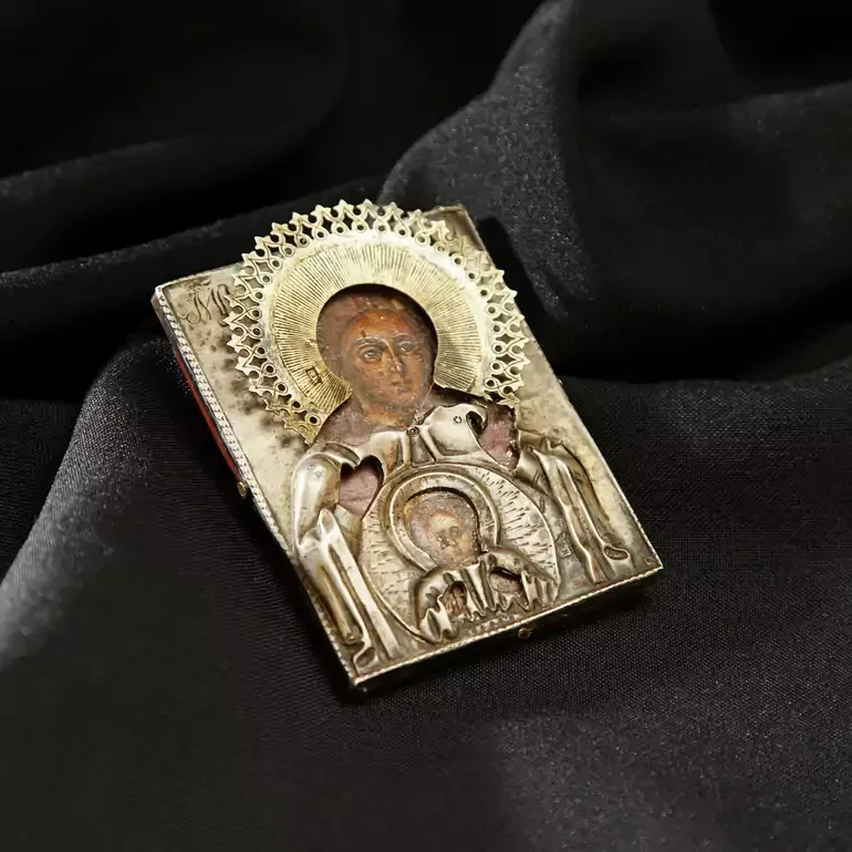 Дорожня ікона Божої Матері, друга половина XIX століття