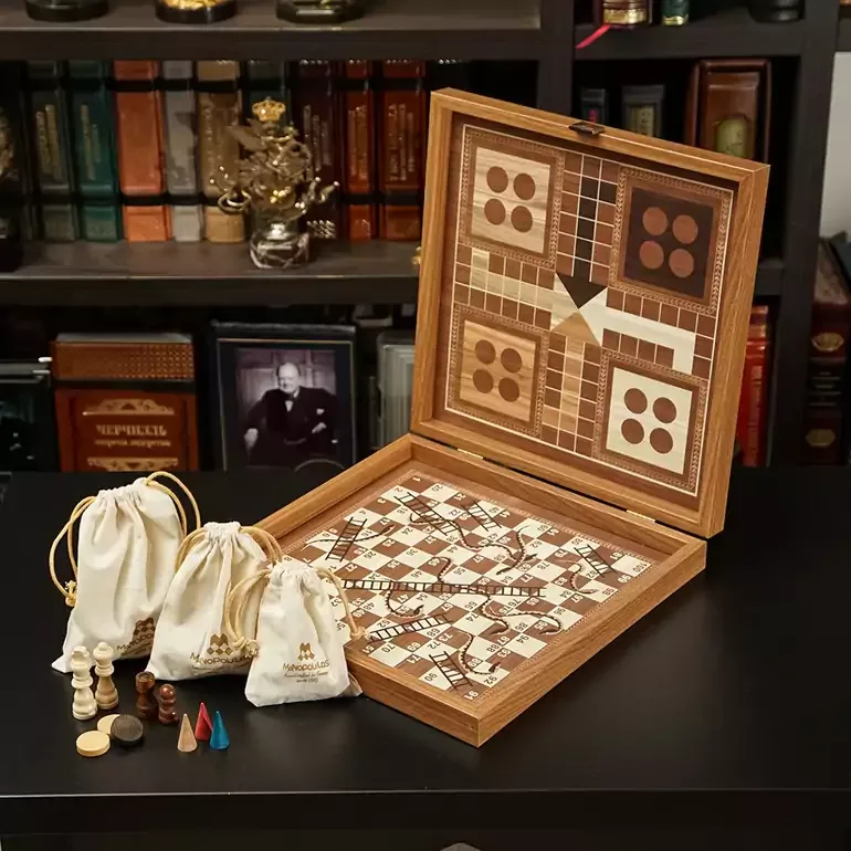 Комбинированная игра Classic Style 4 в 1 — Manopoulos