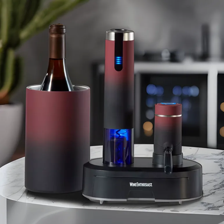 Автоматизований набір для вина Red ombre від Wine Enthusiast