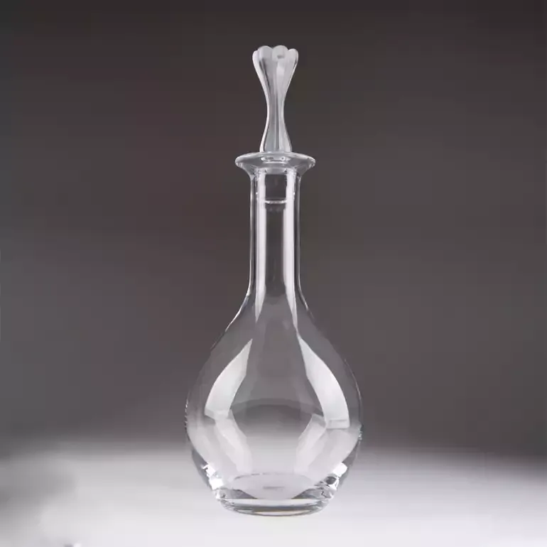 Винтажный кристальный графин Lalique Crown