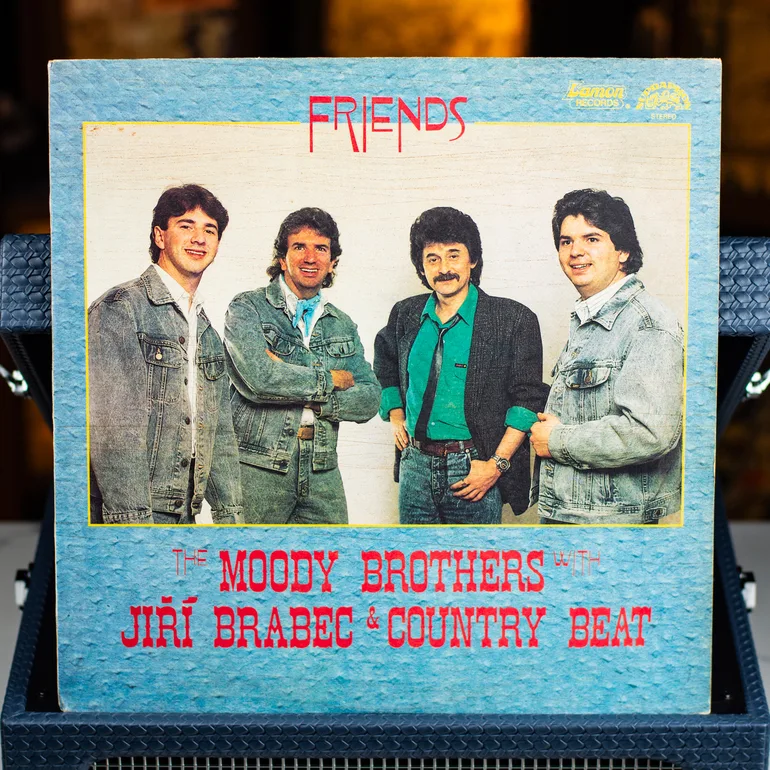 The Moody Brothers With Jiri Brabec & Country Beat – Friends (1989) — винил