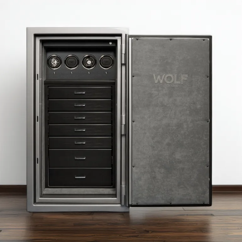 Сейф для підзаведення годинників Wolf Noble Titanium з системою Bluetooth