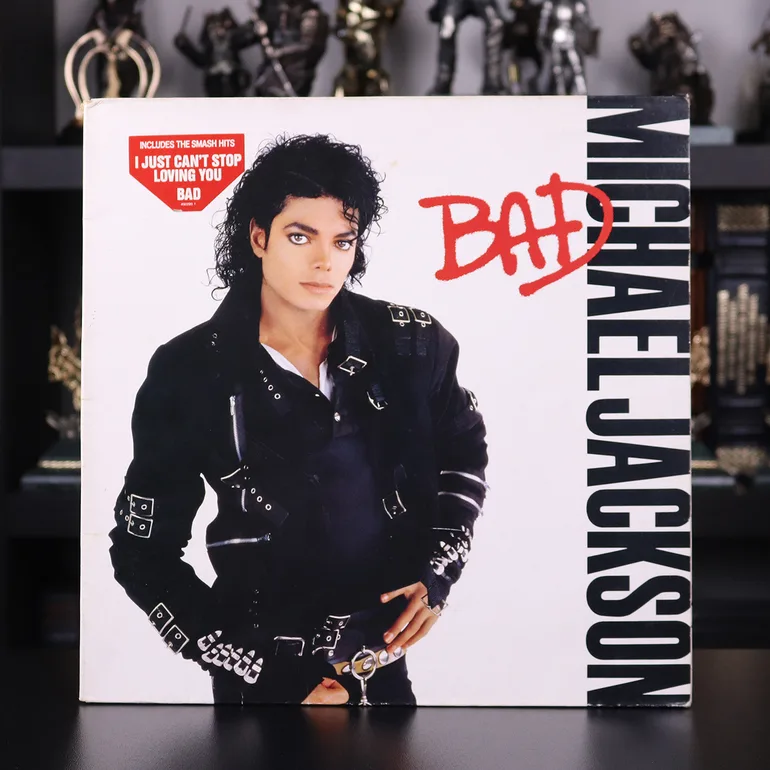 Виниловый альбом Michael Jackson — Bad (издание 1987)
