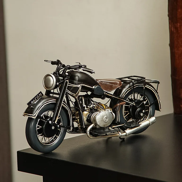 Коллекционная металлическая модель мотоцикла BMW 1932 года