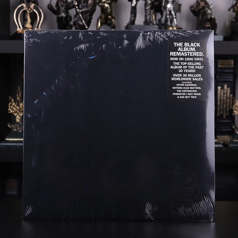 Виниловое издание альбома Metallica – Metallica (2 LP)