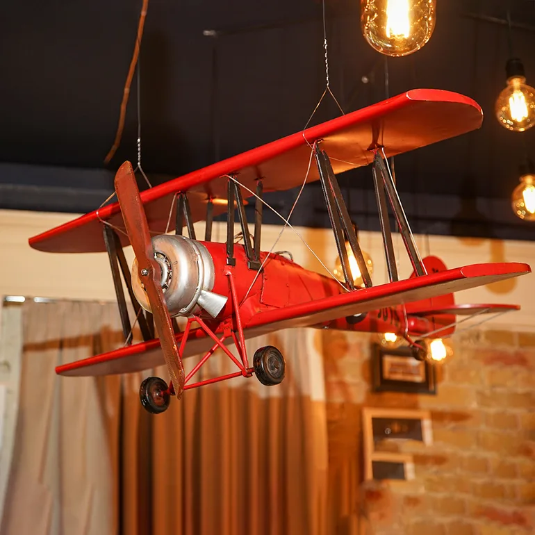 Металлическая модель самолета Avor 1930-38 гг., Nitsche, 98 см