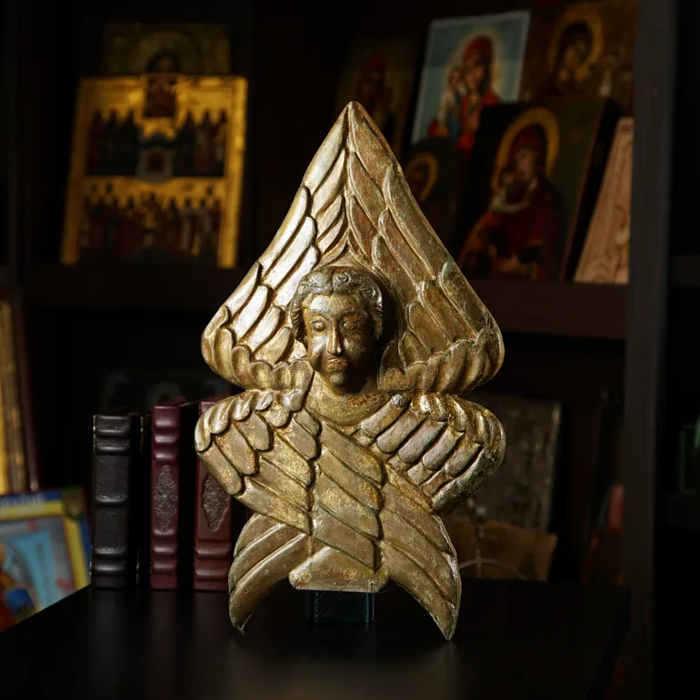 Херувим из дерева: редкий предмет искусства XIX века