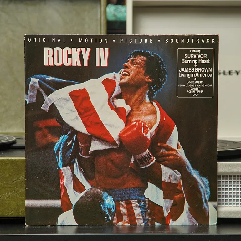 Rocky IV саундтрек — оригінальна вінілова платівка 1985 року