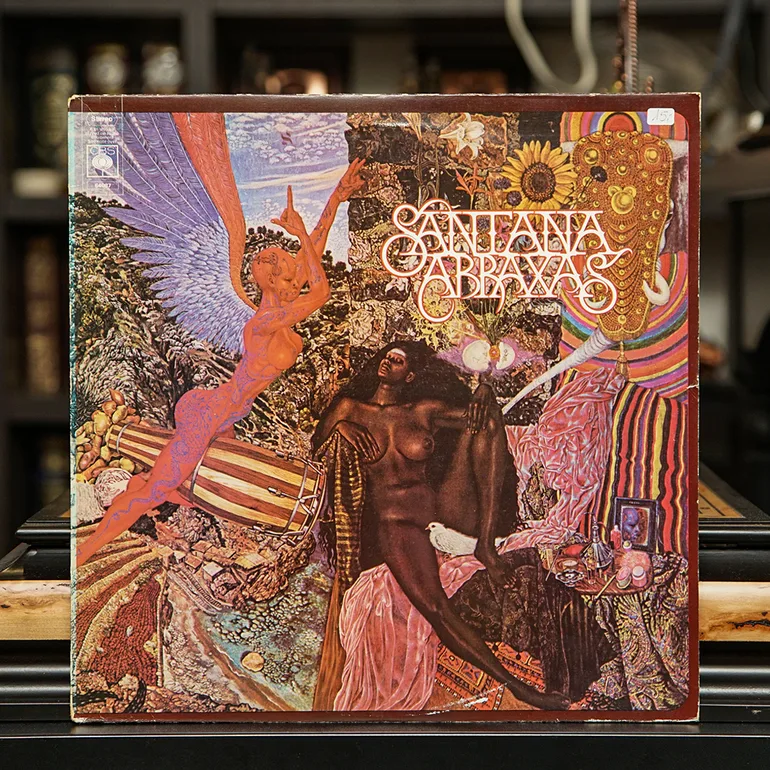 Виниловая пластинка Santana — Abraxas (1970), жанр — рок