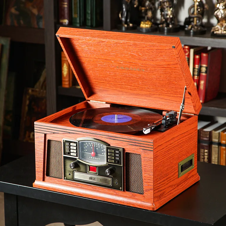 Музичний центр Crosley Lancaster Entertainment Center Paprika