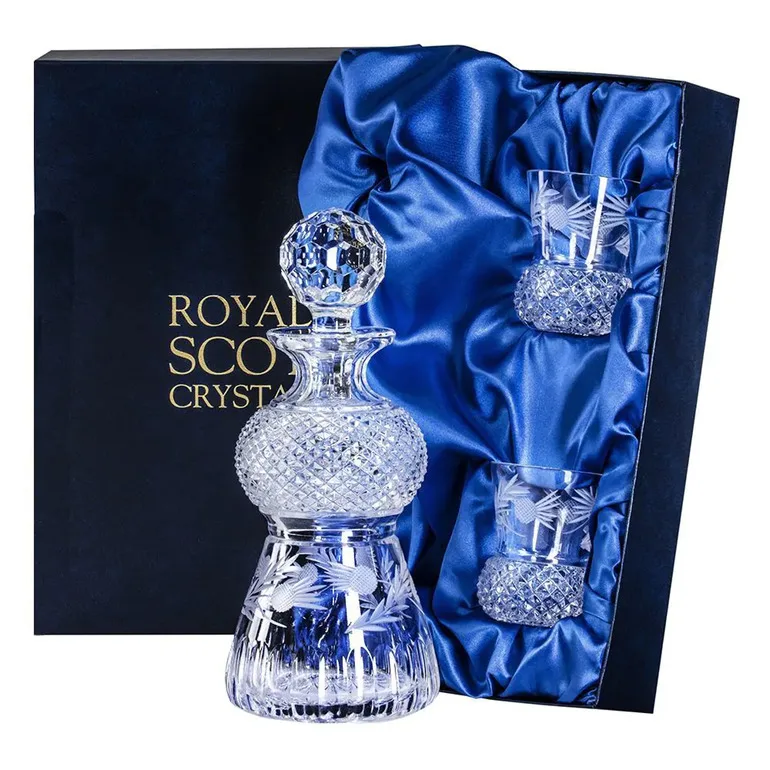 Набір для віскі Flower of Scotland у формі будяка