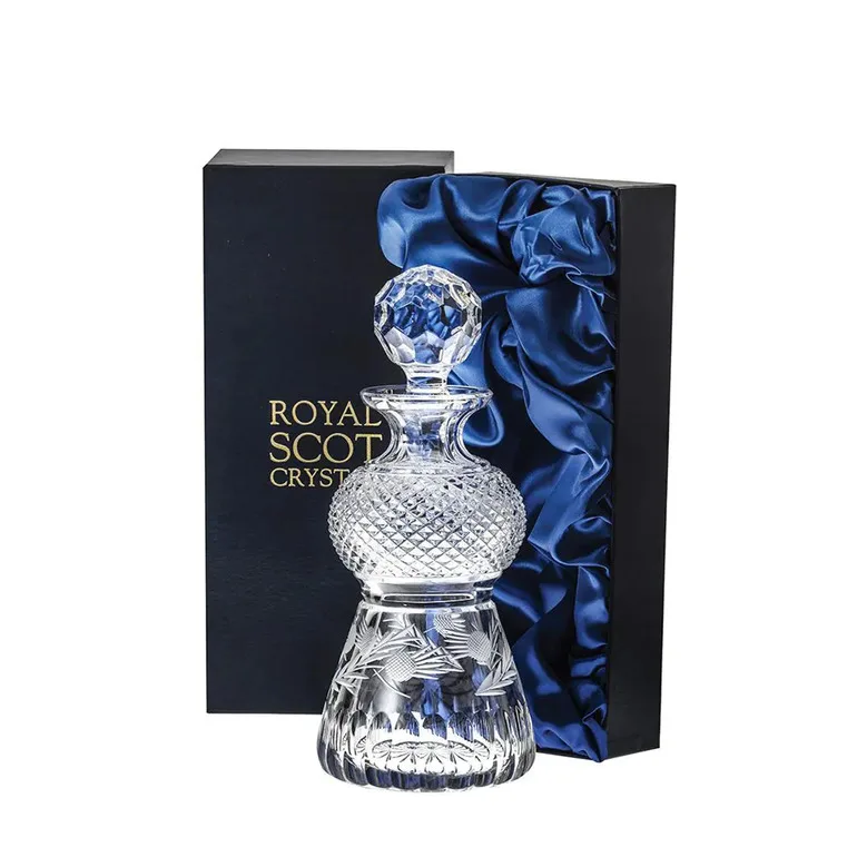 Графин "Flower of Scotland Thistle" — кришталь у формі шипшини