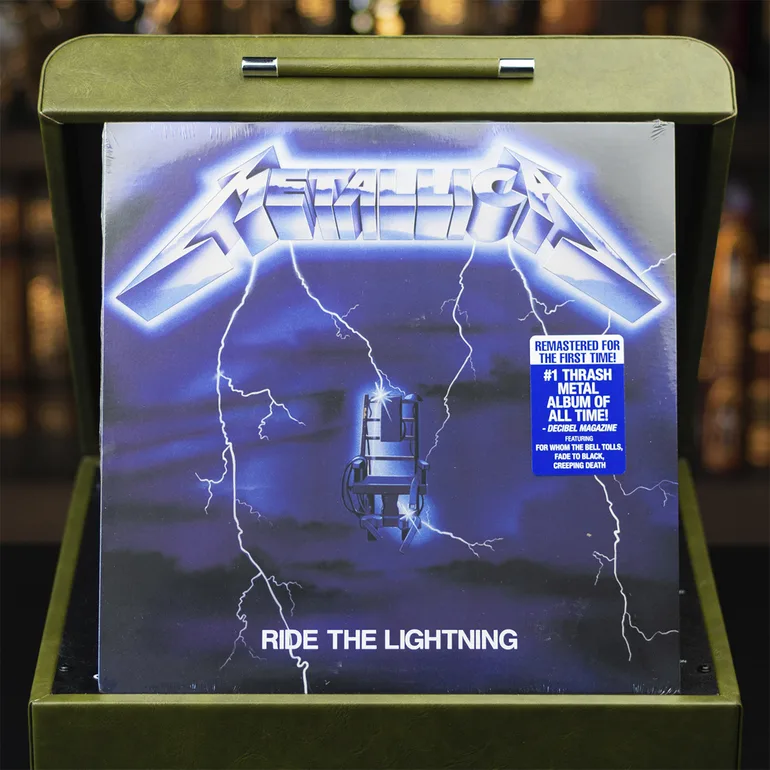 Вінілова платівка Metallica — Ride The Lightning, нове видання 1984