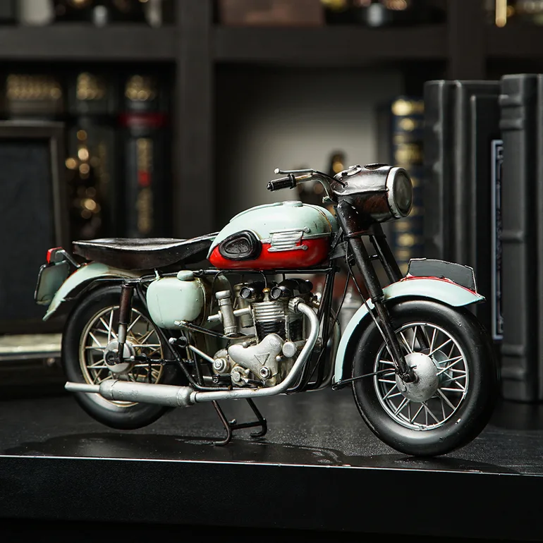 Металева модель мотоцикла Motorrad Triumph (30 см) від Nitsche
