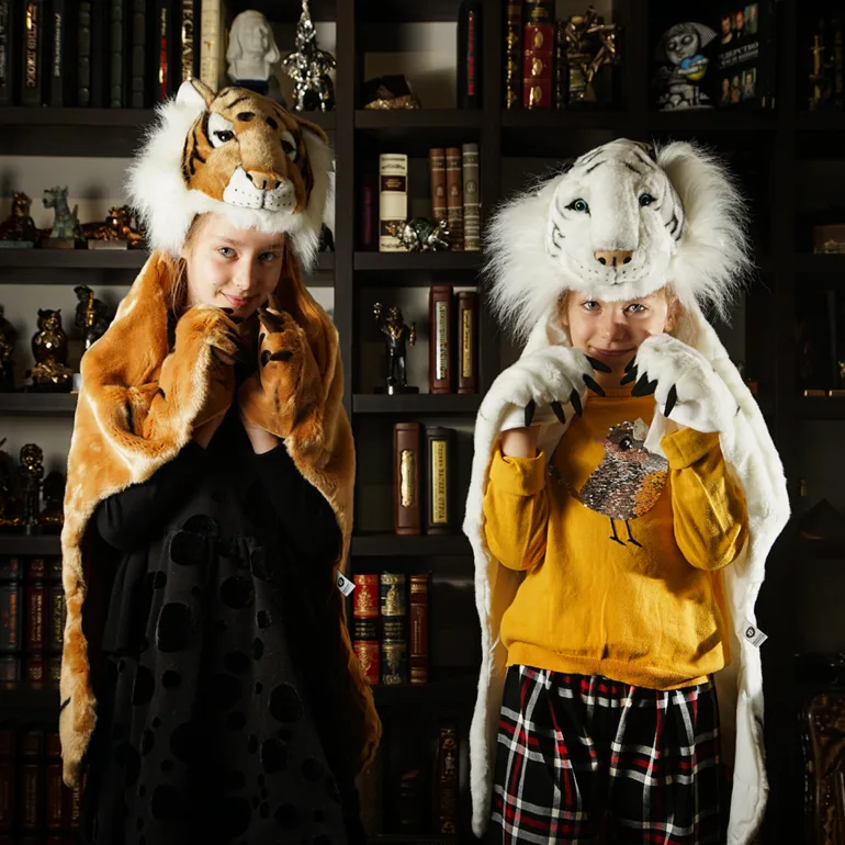 Дитячі костюми-накидки «Тигр» від бельгійського бренду Wild and Soft