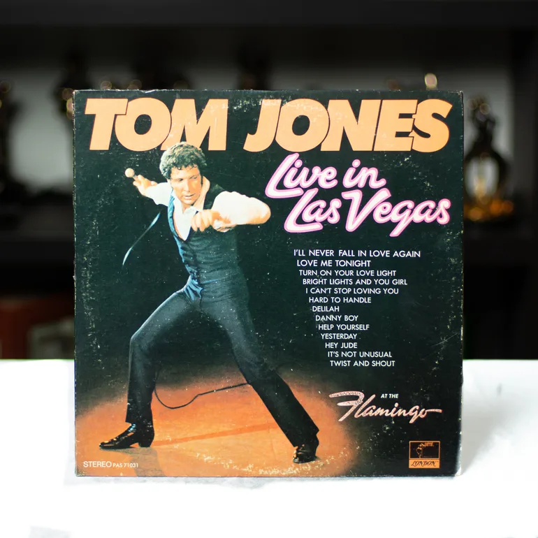 Live In Las Vegas (1969) — вінілова платівка Том Джонса
