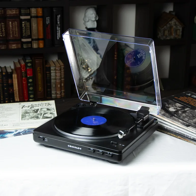 Вініловий програвач Crosley T400D Component Bluetooth Turntable — Black