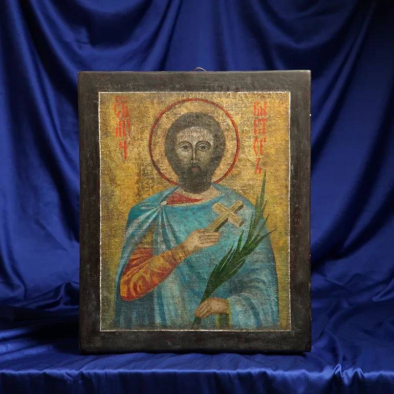 Старовинна ікона Святого Віктора кінця XIX століття