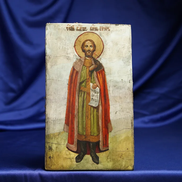 Икона Святого Князя Игоря, Полтава, начало XX века