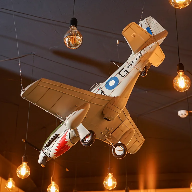 Металлическая модель самолёта P-51 Mustang от Nitsche