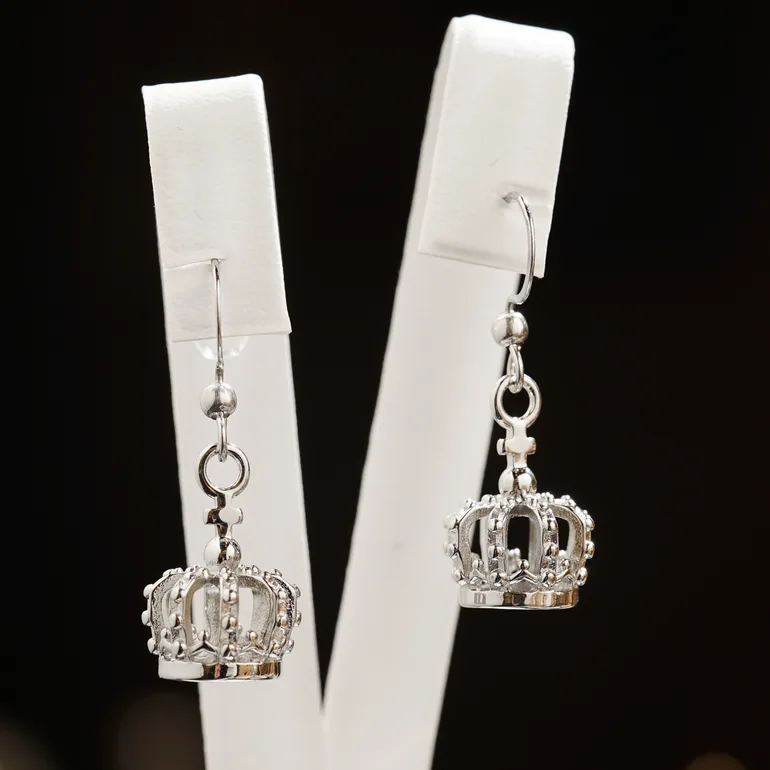 Сережки Corona зі сталі 316L — Skultuna