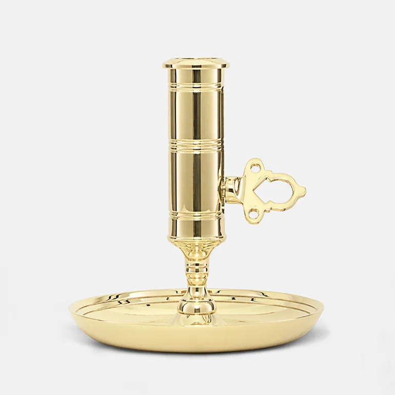 Свічник Candle з полірованої латуні — Skultuna