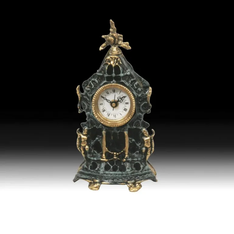 Бронзовий настільний годинник Tempus від Virtus